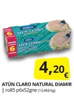 Supermercados MAS Diamir atún claro natural oferta