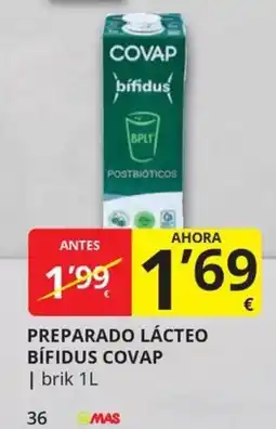 Supermercados MAS Bifidus Covap oferta