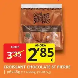 Supermercados MAS Croissant chocolate st pierre oferta