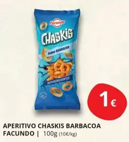 Supermercados MAS Facundo chaskis barbacoa oferta