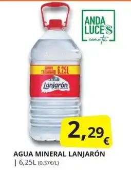 Supermercados MAS Agua mineral lanjarón oferta