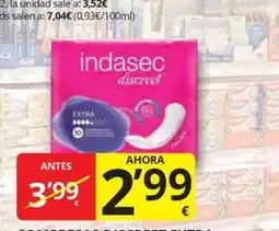 Supermercados MAS indasec discreet extra oferta