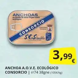 Supermercados MAS Anchoa a.o.v.e. ecológico oferta