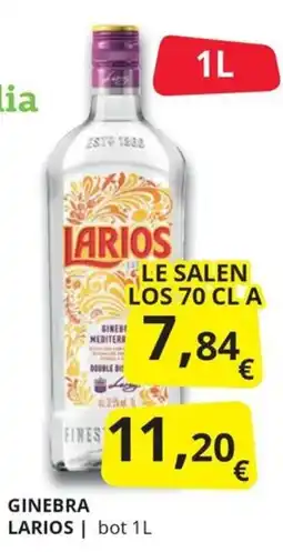 Supermercados MAS Ginebra Larios oferta