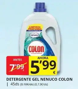 Supermercados MAS Detergente gel nenuco colon oferta