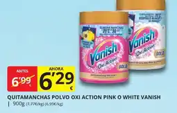Supermercados MAS Vanish quitamanchas polvo oxi action pink o white vanish oferta