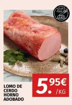 Maskom Supermercados lomo de cerdo horno adobado oferta