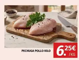 Maskom Supermercados Pechuga pollo kilo oferta