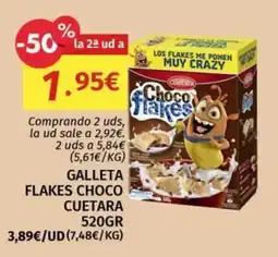 Maskom Supermercados Cuetara flakes choco oferta