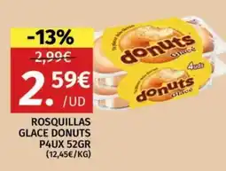 Maskom Supermercados donuts rosquillas glace oferta