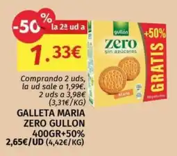 Maskom Supermercados Galleta maria zero gullon oferta