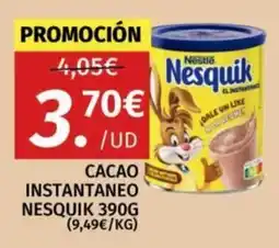 Maskom Supermercados Nesquik cacao instantaneo oferta