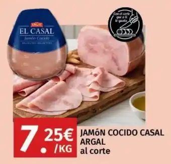 Argal jamón cocido casal