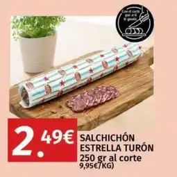 Maskom Supermercados Salchichón estrella turón oferta