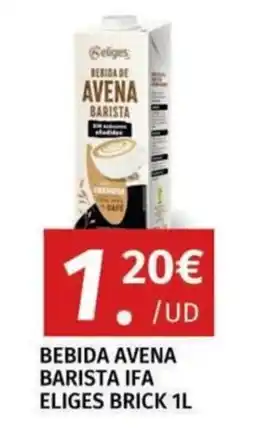 Maskom Supermercados Eliges bebida avena barista oferta