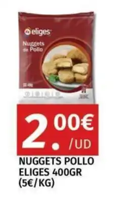 Maskom Supermercados Eliges nuggets de pollo oferta