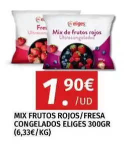 Maskom Supermercados Eliges mix de frutos rojos oferta