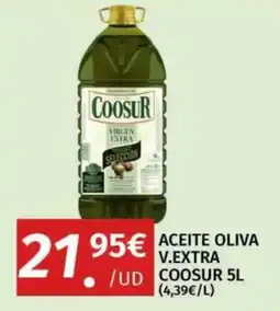 Maskom Supermercados Coosur aceite oliva v.extra oferta