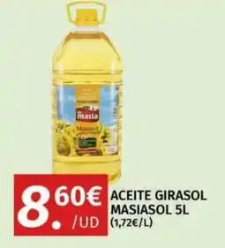 Maskom Supermercados Masiasol aceite girasol oferta