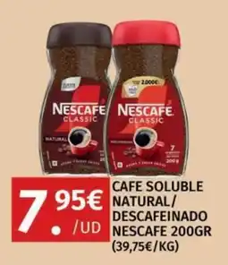 Maskom Supermercados Nescafe classic cafe soluble natural oferta