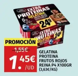 Maskom Supermercados Reina gelatina proteina frutos rojos oferta