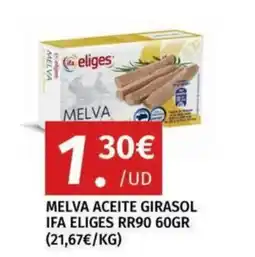 Maskom Supermercados ifa eliges melva aceite girasol oferta