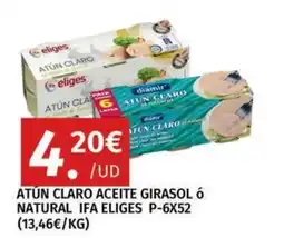 Maskom Supermercados Atún claro aceite girasol ó natural ifa eliges oferta
