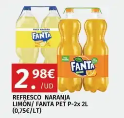Maskom Supermercados Fanta refresco naranja limón oferta