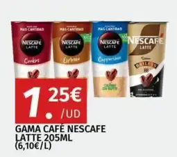 Maskom Supermercados Nescafe latte oferta