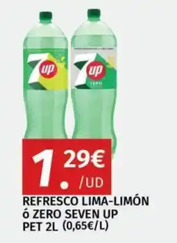 Maskom Supermercados Seven Up refresco lima-limón ó zero seven up oferta