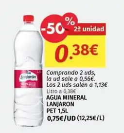 Maskom Supermercados Agua mineral lanjaron oferta
