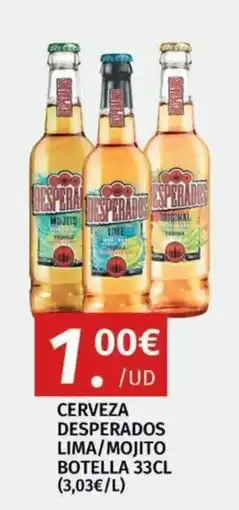 Maskom Supermercados Cerveza Desperados Lima/Mojito oferta