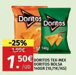 Maskom Supermercados Doritos tex-mex doritos bolsa oferta