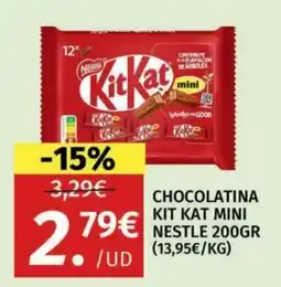 Maskom Supermercados Kit Kat mini oferta