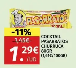 Maskom Supermercados Churrucha cocktail pasarratos oferta