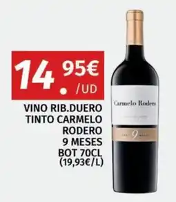 Maskom Supermercados Carmelo Rodero vino ribduero tinto oferta