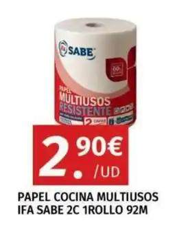 Maskom Supermercados Ifa Sabe papel cocina multiusos oferta
