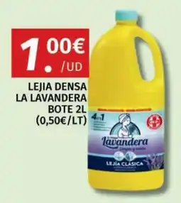 Maskom Supermercados La Lavandera lejia densa oferta