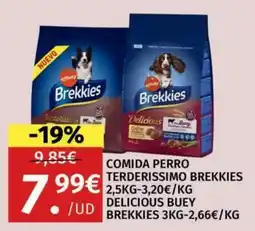 Maskom Supermercados Brekkies comida perro oferta