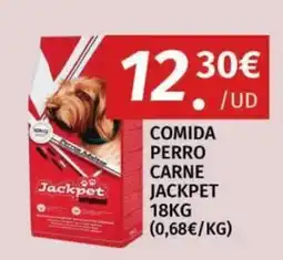 Maskom Supermercados Jackpet comida perro carne oferta