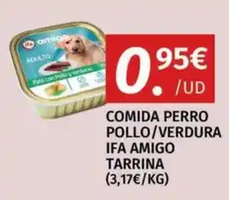 Maskom Supermercados ifa amigo comida perro pollo/verdura oferta