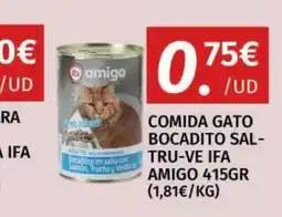 Maskom Supermercados amigo comida gato bocadito sal-tru-ve oferta