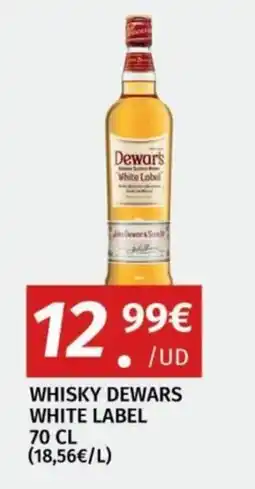 Maskom Supermercados Whisky Dewars White Label oferta