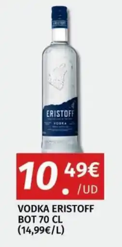 Maskom Supermercados Vodka Eristoff oferta