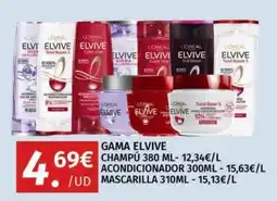 Maskom Supermercados Gama Elvive oferta