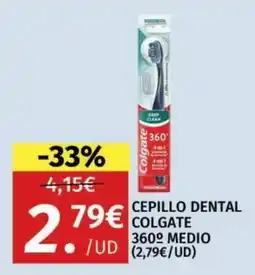 Maskom Supermercados Colgate cepillo dental 360 medio oferta