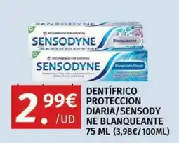 Maskom Supermercados Dentífrico Proteccion Diaria/Sensodyne Ne Blanqueante oferta