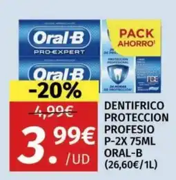Maskom Supermercados Dentifrico proteccion profesio oral-b oferta