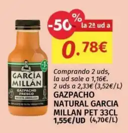 Maskom Supermercados Garcia Millan gazpacho natural oferta