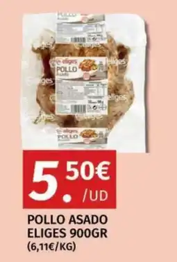 Maskom Supermercados Eliges pollo asado oferta